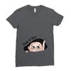 Peek a Boo Ladies Fitted T-Shirt