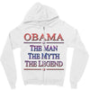 obama   the man   the myth   the legen Zipper Hoodie