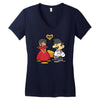 paper burgers Women's V-Neck T-Shirt