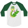 snake anime 3/4 Sleeve Shirt