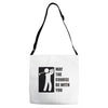 may the course be with you Adjustable Strap Totes
