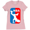 national breakdancing association breakdance Ladies Fitted T-Shirt