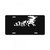 alien evolution   mens funny License Plate