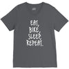 Eat Sleep Bike Repeat V-Neck Tee