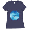 Angel (a235) Ladies Fitted T-Shirt
