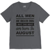 all men are created equal august V-Neck Tee