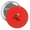 I LOVE YOU Pin-back button