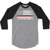 Vintage USA Flag 3/4 Sleeve Shirt