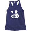 adesivo companion cube portal Racerback Tank