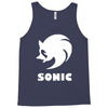 sonic uomo donna bambino sega videogames Tank Top