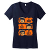 good cop bad cop ugly cop Women's V-Neck T-Shirt