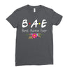 Bae Best Auntie Ever Friends Tv Show Parody Ladies Fitted T-Shirt