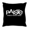 paiste guitar basso drums music Throw Pillow