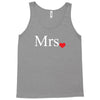 Mrs with heart dot (Mr and Mrs set) Tank Top