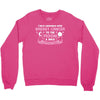 I Love Someone with Breast Cancer to The Moon and Back to Infinity Crewneck Sweatshirt