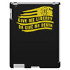 flag give me liberty stars right patriotic 1776 molon labe iPad 3 and 4 Case