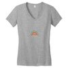 California Sunrise Pocket Women's V-Neck T-Shirt