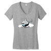 robocopter Women's V-Neck T-Shirt