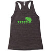 comma chameleon Racerback Tank