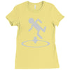 man is go Ladies Fitted T-Shirt