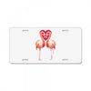 Flamingo License Plate