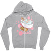 clean eating Zipper Hoodie