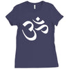 hare krishna aum Ladies Fitted T-Shirt