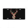 christmas deer License Plate