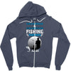 Granddad &amp; Grandson Fishing Partners For Life Zipper Hoodie