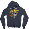 assemble! (yellow outline) Zipper Hoodie
