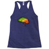 time leaves Racerback Tank