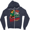 all the bacon and eggs Zipper Hoodie