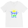 beach life V-Neck Tee
