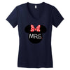 Mr. and Mrs. Matching Women's V-Neck T-Shirt