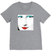 monalisa pop art V-Neck Tee