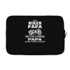 i'm a biker papa just like a normal papa except much cooler Laptop sleeve