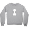 Chess King and Pawn Crewneck Sweatshirt