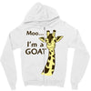 moo, i'm a goat Zipper Hoodie