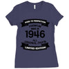 Premium Vintage 1946 Ladies Fitted T-Shirt