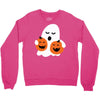 pumpkin with boo Crewneck Sweatshirt