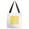 world greatest bocce Tote Bags