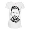 lionel messi 2 Maternity Scoop Neck T-shirt