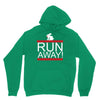 run away rabbit Unisex Hoodie