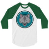 wolf nice 3/4 Sleeve Shirt