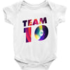 team 10 Baby Onesie