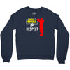 respect batle royal gaming Crewneck Sweatshirt