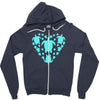 sea turtle sea life Zipper Hoodie
