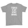 tequila is my spirit animal Youth Tee