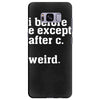 i before e except after c Samsung Galaxy S8 Plus