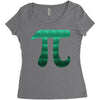 Pi math Women's Triblend Scoop T-shirt
